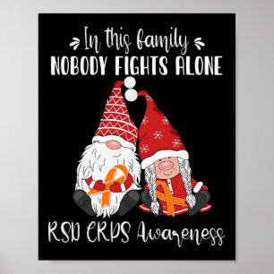 Weihnachtsgnomes Rsd Crps Bewusstsein Poster