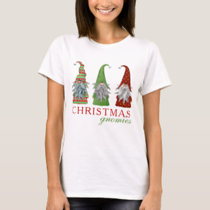 Weihnachtsgnomies Modernes Holiday Gnome T-Shirt