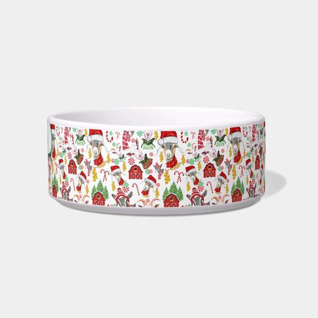 Weihnachtsgoaten und Jingle Bells Napf (Rechts)