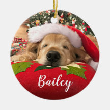 Weihnachtsgolden retriever-Hund schlafend unter