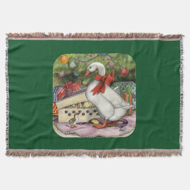 Weihnachtsgoose Decke (Vorderseite)