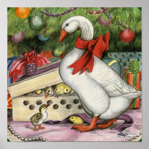 Weihnachtsgoose Poster