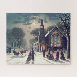 Weihnachtsgottesdienst J Hoover and Son 1878