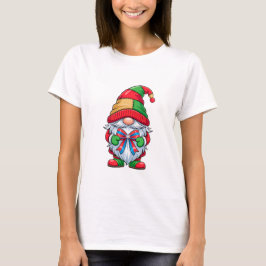 Weihnachtsgottesdienst mit bunten Feiertagen T-Shirt