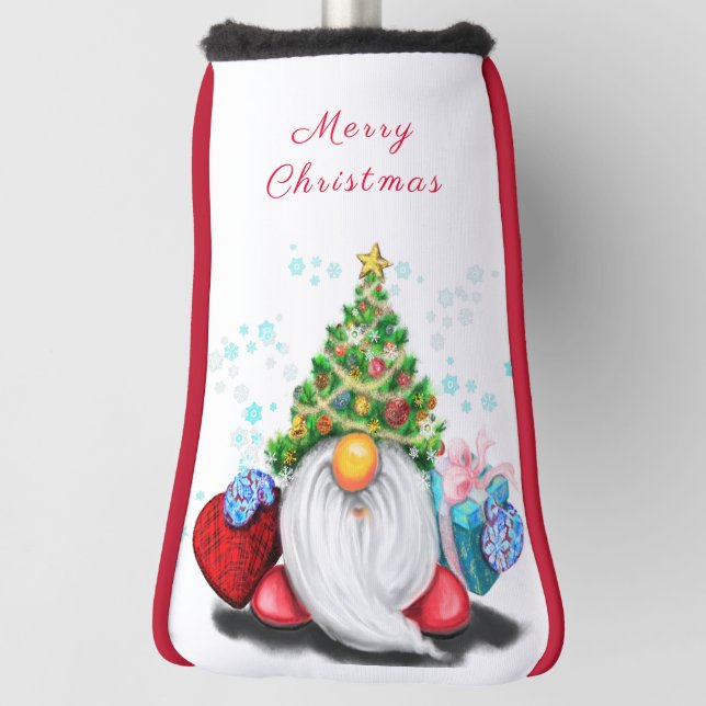 Weihnachtsgottesdienst mit Gabe Golf Head Cover Golf Headcover (Rotieren 90)
