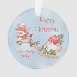 Weihnachtsgottesdienst mit Rentierfest Ceram Ornament