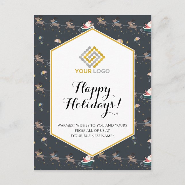 Weihnachtsgottesdienst Postkarte (Vorderseite)