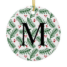 Weihnachtsgrün Beeren INITIAL Moderne Feiertage