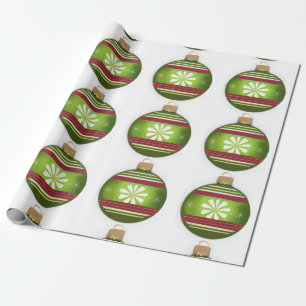 Weihnachtsgrün Geschenkpapier