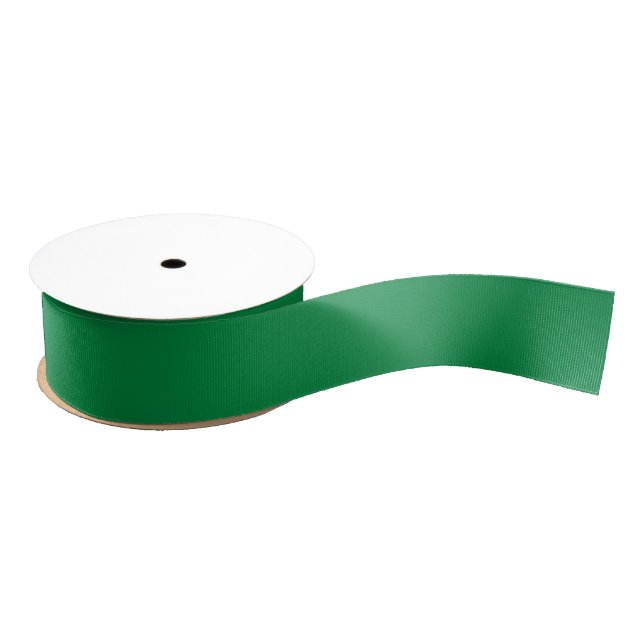 Weihnachtsgrün Ripsband (Spule)