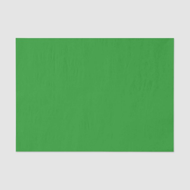 Weihnachtsgrün Seidenpapier (Vorderseite)