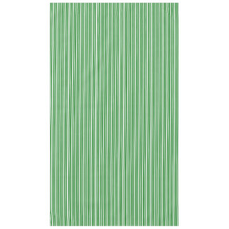 Weihnachtsgrüne und weiße Streifen Tischdecke