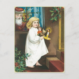 Weihnachtsgruß Feiertagspostkarte