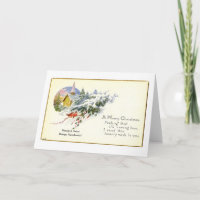 Weihnachtsgruß-Karte (CA 1920)