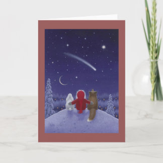 Weihnachtsgruß-Karte Feiertagskarte