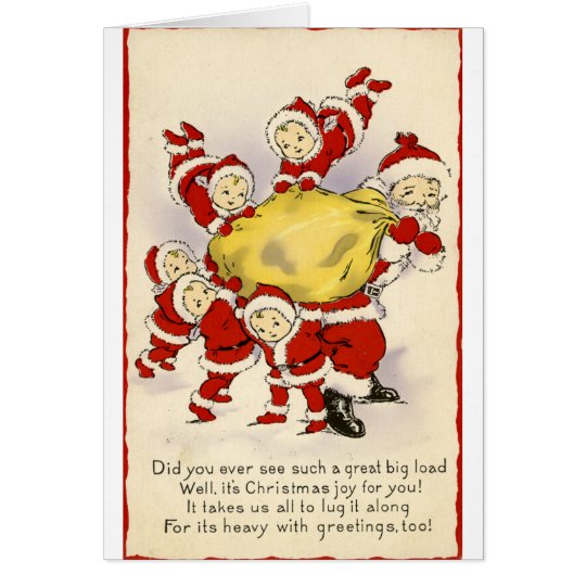 Weihnachtsgruß-Karte Karte