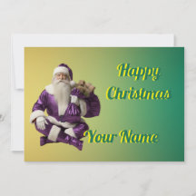 Weihnachtsgruß mit schöner Party