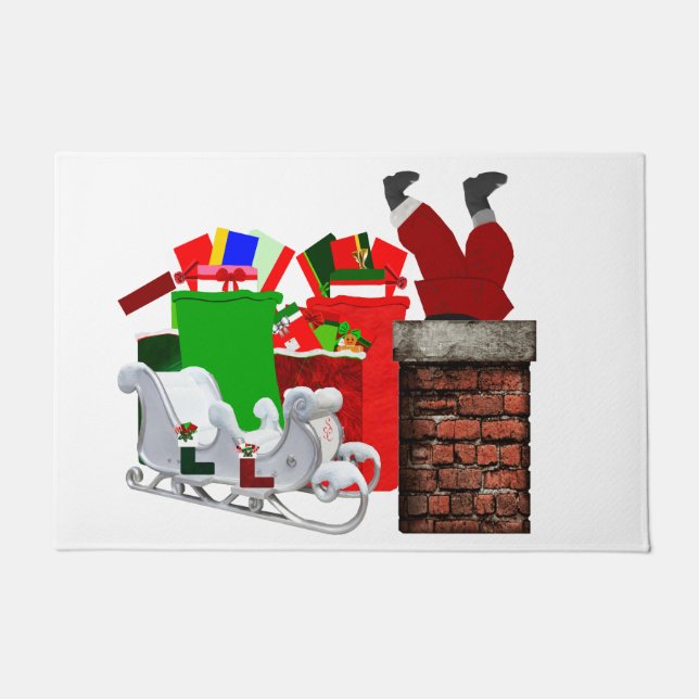 Weihnachtsgruß Türmatte (Vorderseite)