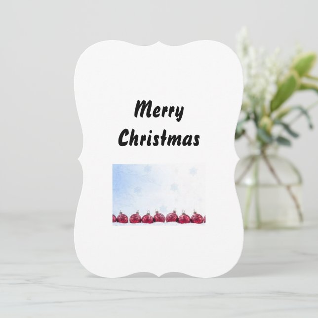 Weihnachtsgrüße (Stehend Vorderseite)