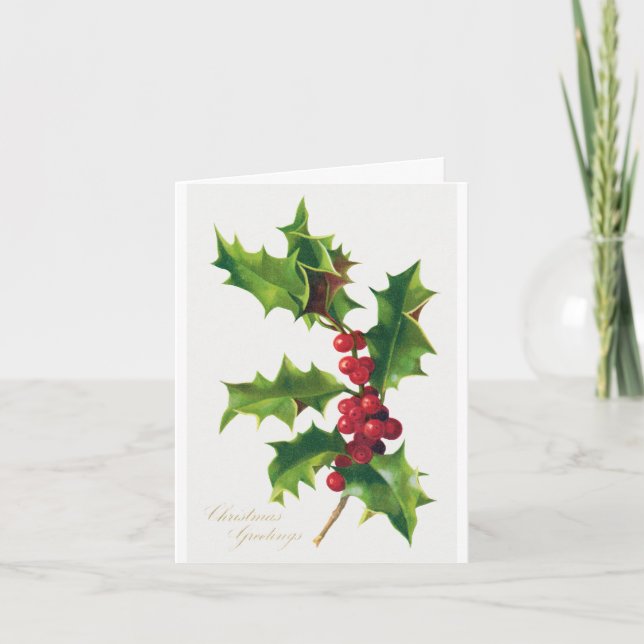 Weihnachtsgrüße (1906) Karte (Vorderseite)