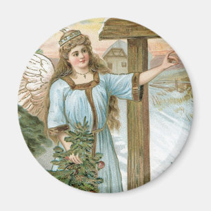 Weihnachtsgrüße Angel Magnet