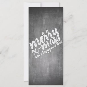 Weihnachtsgrüße auf dem Chalk Board