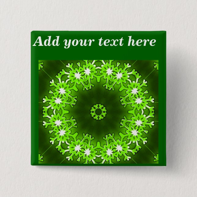 Weihnachtsgrüße_ Button (Vorderseite)