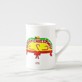 Weihnachtsgrüße China Tasse