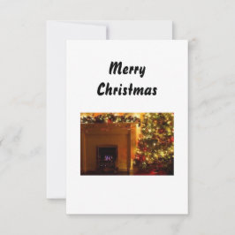 Weihnachtsgrüße Dankeskarte