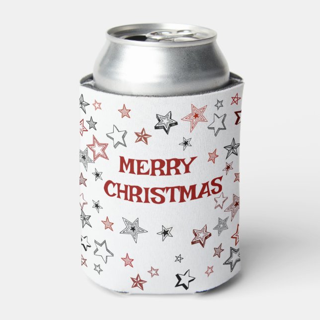 Weihnachtsgrüße Dosenkühler (Kanne Vorderseite)