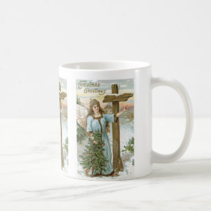Weihnachtsgrüße Engel Kaffeetasse