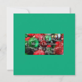 Weihnachtsgrüße Feiertagskarte