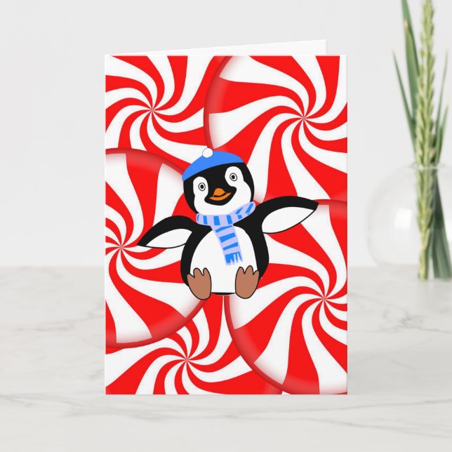 Weihnachtsgrüße Feiertagskarte (Vorderseite)