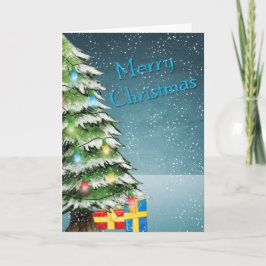 Weihnachtsgrüße Feiertagskarte