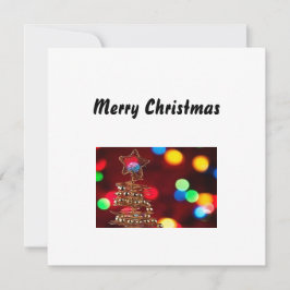 Weihnachtsgrüße Feiertagskarte