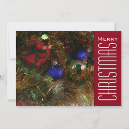 Weihnachtsgrüße Feiertagskarte