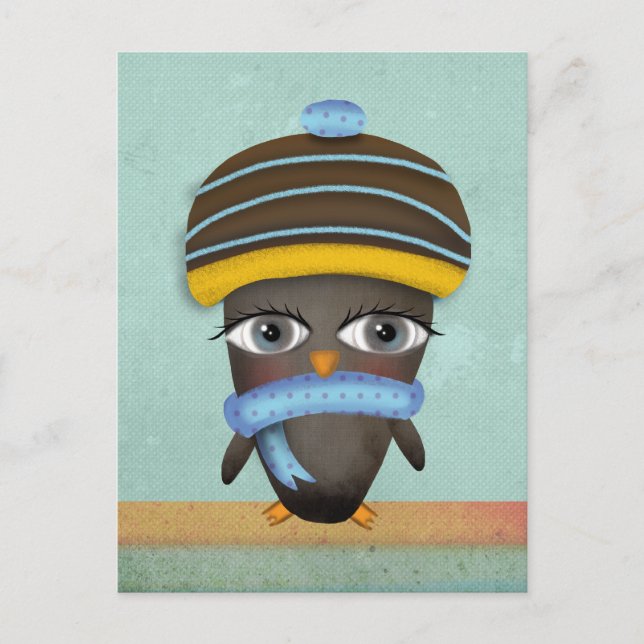 Weihnachtsgrüße Feiertagspostkarte (Vorderseite)