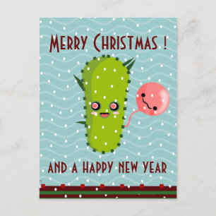 Weihnachtsgrüße Feiertagspostkarte