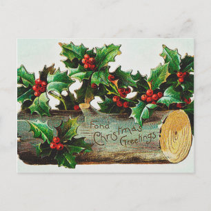 Weihnachtsgrüße Feiertagspostkarte
