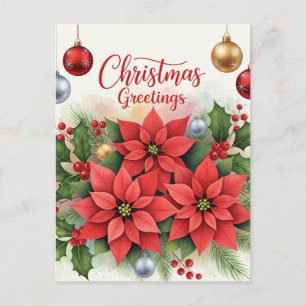 Weihnachtsgrüße, Festlich, Feiertagspostkarte