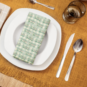 Weihnachtsgrüße Gingham Weihnachten Geschirrtuch
