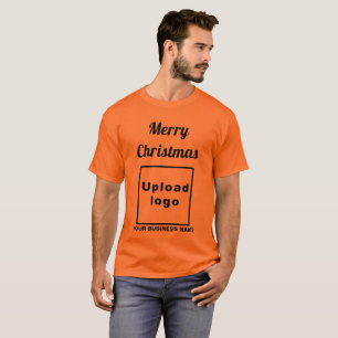 Weihnachtsgrüße in Orange Color T-Shirt