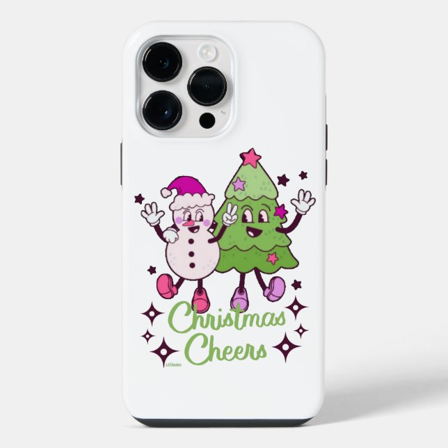 WEIHNACHTSGRÜSSE iPhone 14 PRO MAX  HÜLLE (Rückseite)