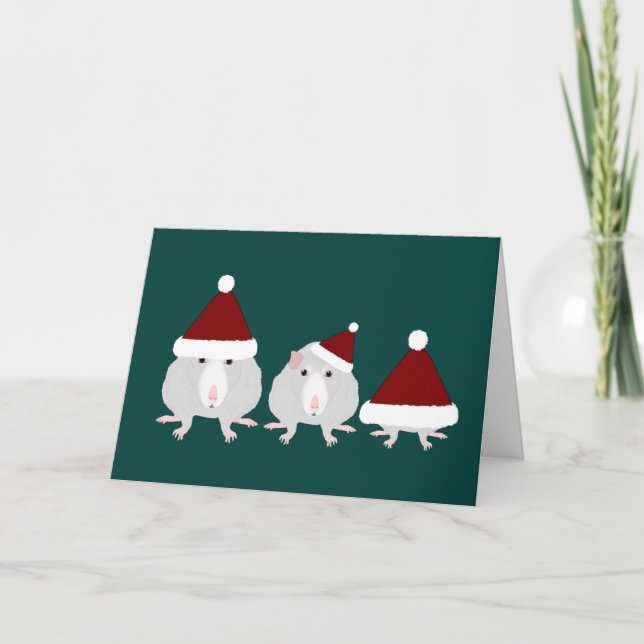 Weihnachtsgrüße Karte (Vorderseite)
