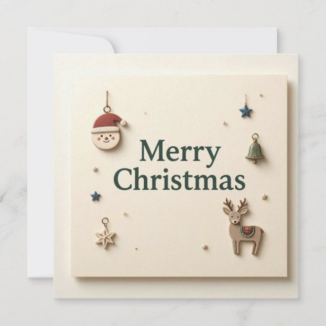 Weihnachtsgrüße Karten (Vorderseite)