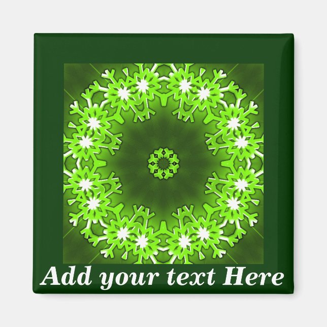 Weihnachtsgrüße_ Magnet (Vorne)