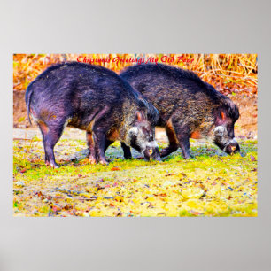 Weihnachtsgrüße Mein alter Bohne Poster