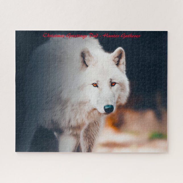 Weihnachtsgrüße Mein Jäger Gatherer (Horizontal)