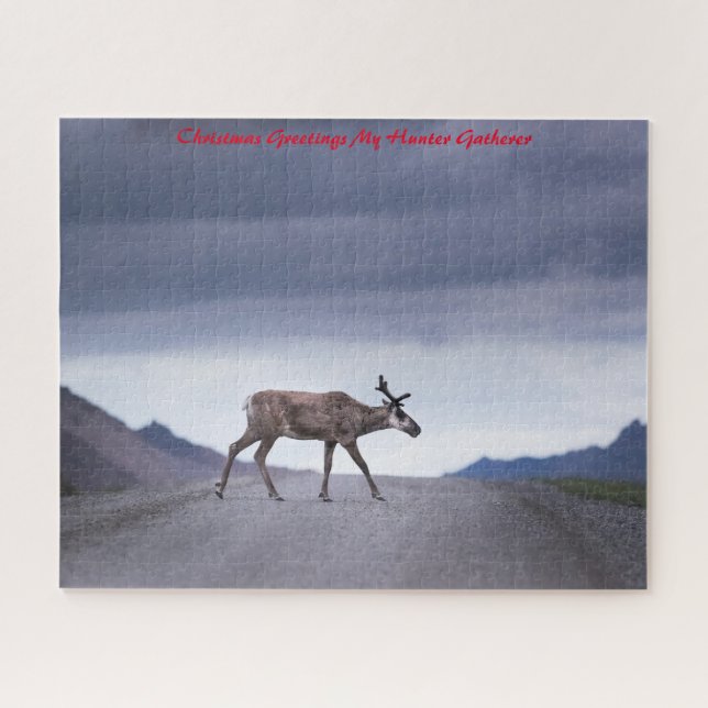 Weihnachtsgrüße Mein Jäger Gatherer (Horizontal)