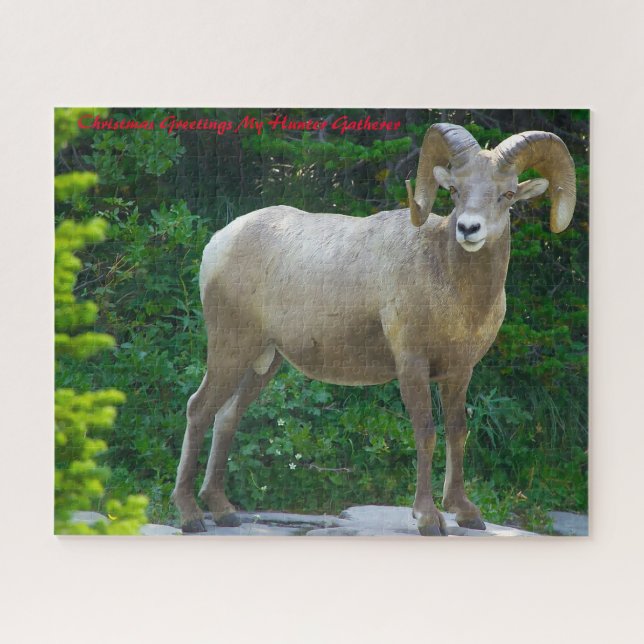 Weihnachtsgrüße Mein Jäger Gatherer (Horizontal)